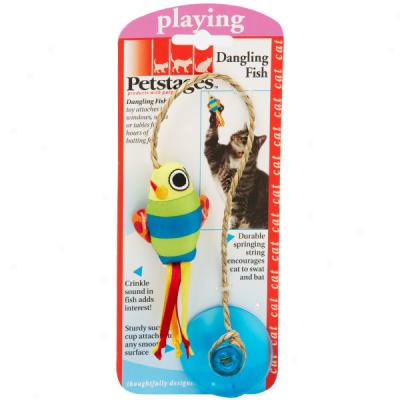 Petstaves Dangling Fish Cat Toy