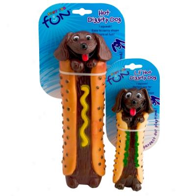 Petstages Hot Diggity Dog Toy