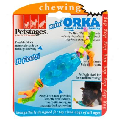 Petstages Mini Orka Pine Cone Chew Toy