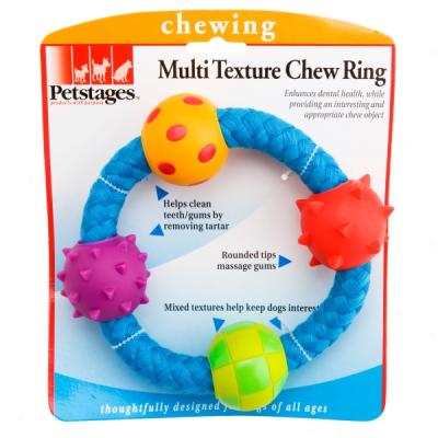 Petstages Multi Texture Chew Ring Toy