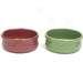 Petzazz® Tusan Olives Ceramic Cat Bowls