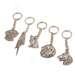 Pewter Pet Keychains