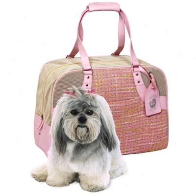 Pink Passion Tweed Tote By Sherpa