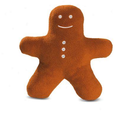 Planet Dog Holiday Ginger Man Dog Toy 9