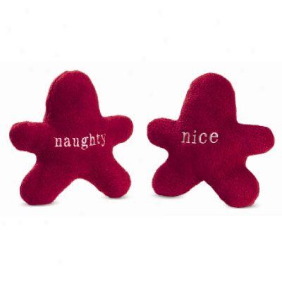 Planet Dog Naughty & Nice Lil' Buds Pair Toy
