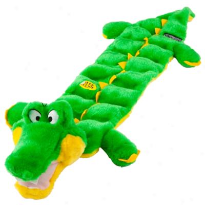 Plush Puppies Alligator Extra Long Squeaker Mat