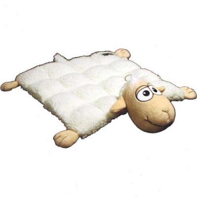 Plush Puppies Sheep Squeaker Mat Capacious