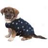 Polar Fleece Star Print Dog Coat