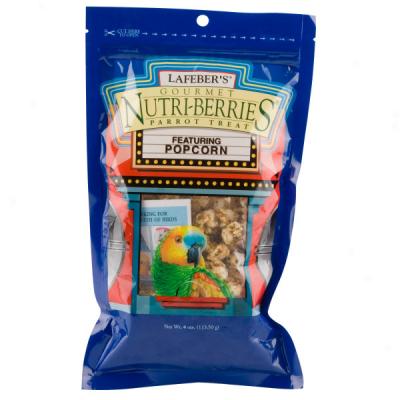 Popcorn Nutri-berries Gourmte Parrot Treats