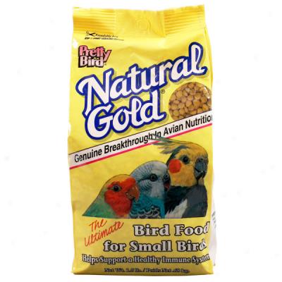 Pretty Bird Natural Gold Bird Food For Medium-sized Birds