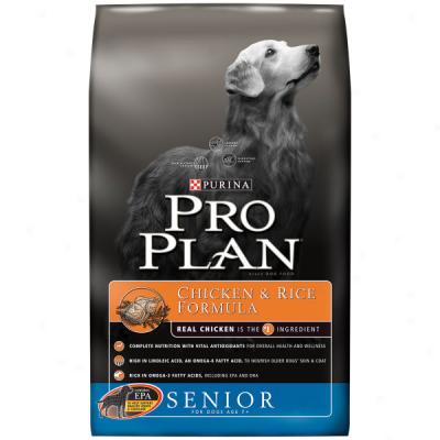 Pro Plan Chicken & Rice Formula Senior Dog Food