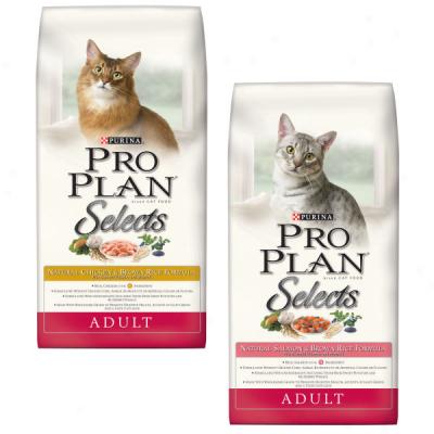 Pro Plan Selects Adult Dry Cat Food