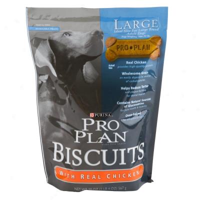 Purina Pro Plan Large Biscuits W/ Real Chicken