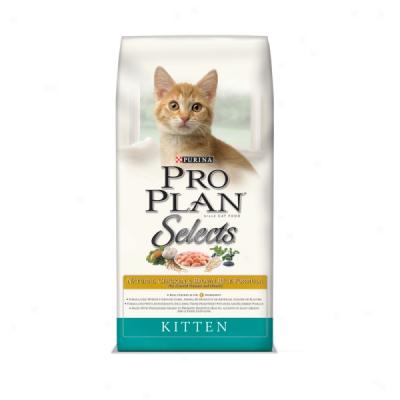 Purina Pro Plan Selects Natural Chicken & Brown Ricce Kitten Food