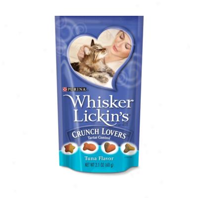 Purina Wuisker Lickin's Crunch Lover Cat Treats