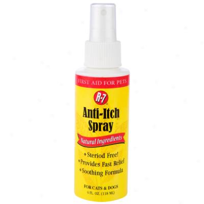 R-7 Anti Itch Spray For Dogs & Cats