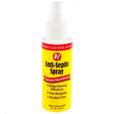 R-7 Anti-septic Spray In the place of Dogs & Cats