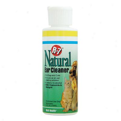 R7 Natural Ear Cleaner, 4oz Bottle