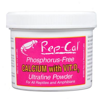 Rep-cal Calcium With Vitamin D3 Ultrafine Powder