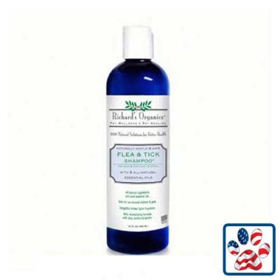 Richards Organics Flea And Tick Shampoo 12oz