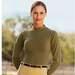 Rider's Select Stretch Cotton-wool Top - Long Sleeve - Ladies