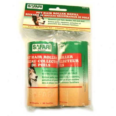 Safari Pet Hair Roller Refill 2pk
