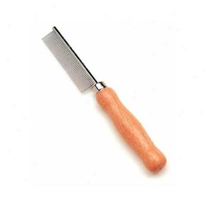 Safari Wooden Handle Cat Comb