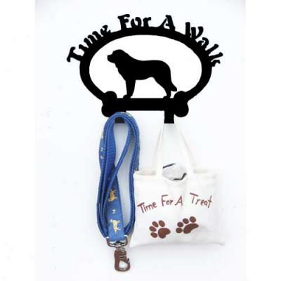 Saint Bernard Leash Holder