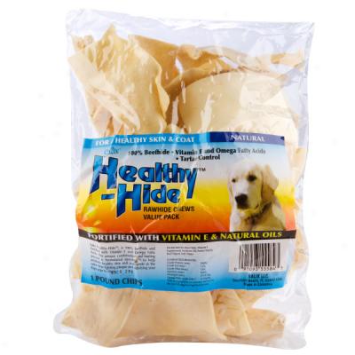 Salix Healthy Hide Rawhide Chews Value Pack - 1 Lbs