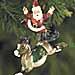 Santa's Wild iRde Ornament By Breyer