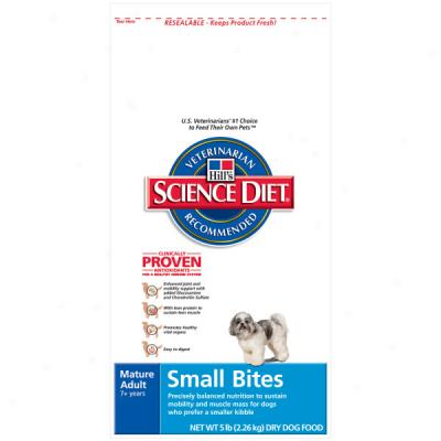 Science Diet Canine Petty Bite Senior Dog Food