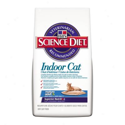 Science Diet Indoor Cat Mature Adult Food (7+ Yeara)