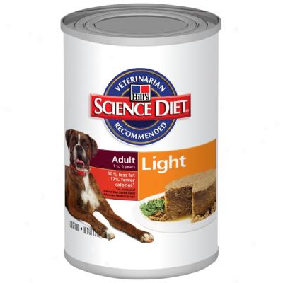 Science Diet Light Dog Food Maintenance In Cans