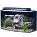 Seaclear(tm) 36 Gallon Bowfront Fish Tank And Hood