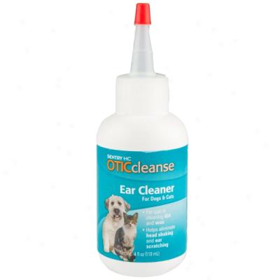 Sentry Hc Otic Cleanse Ear Cleaner For Dogs And Cats