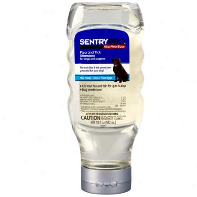 Sentry Pro Flea & Tick Shampoo For Dogs And Puppies