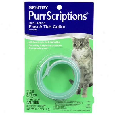 Sentry Purrscriptilns Dual Action Flea & Tick Cat Collar