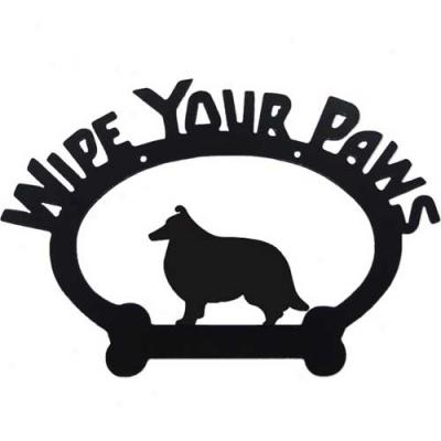 Shetland Sheepdog Wipe Your Paws Decorattive Prodigy