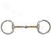 Show Snaffle Bit With Silver Trim