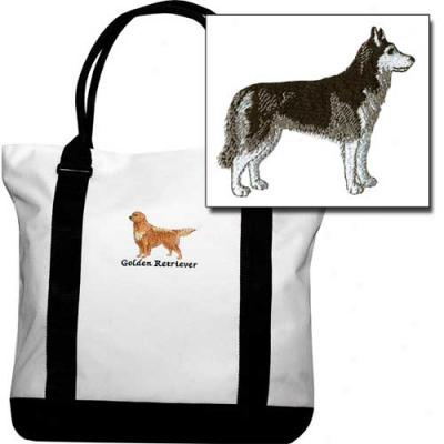 Siberian Husky Fashion Tote Bag