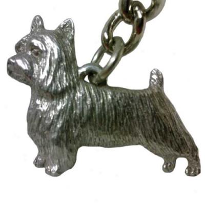 Silky Terrier Keychain