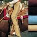 Silver-trimmed Westerly Show Chaps - Children's