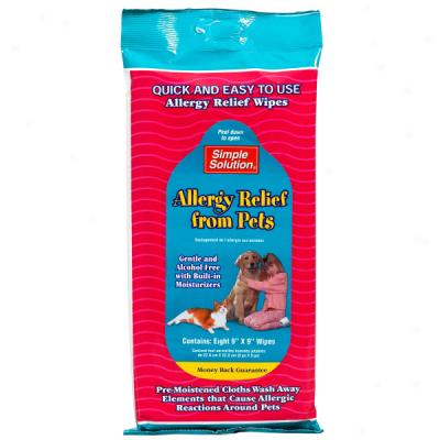 Simple Solution Allergy Projection Wipes