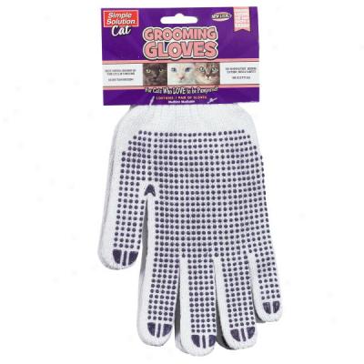 Simple Solution Grooming Glove For Cats