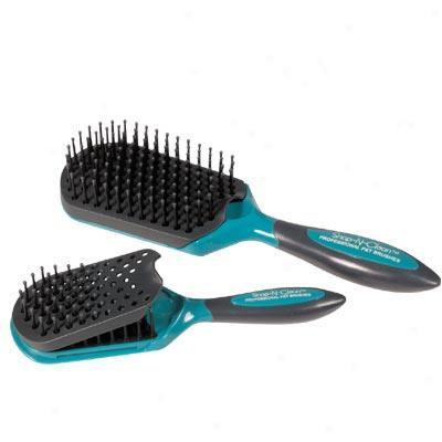 Snap-n-clean Self-cleaning Pet Brushes