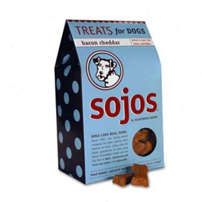 Sojos Bacon And Cheddar Dog Traets 10oz