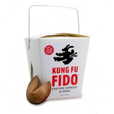 Sojos Kung Foo Fido Fortune Cookies For Dogs 3oz