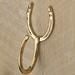 Solid Brass Double Horseshoe Hook