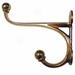 Solid Brass Wall Organizers - Heavy Duty Bridle Hook