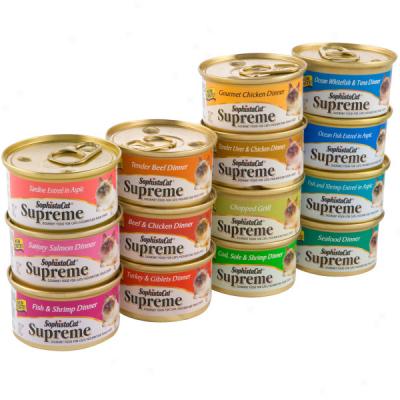 Sophistacat? Supreme Gourmet Canned Food For Cars